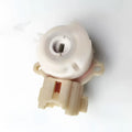White ignition lock plug replacement part for Senya M80 and S80 motorcycle models
