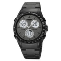 Unisex digital casual watch with a black camouflage pattern, ABS case, TPU strap, and stainless steel buttons.