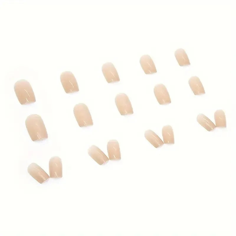 MY119 solid colour plastic nail art set for ladies with cute fashion design