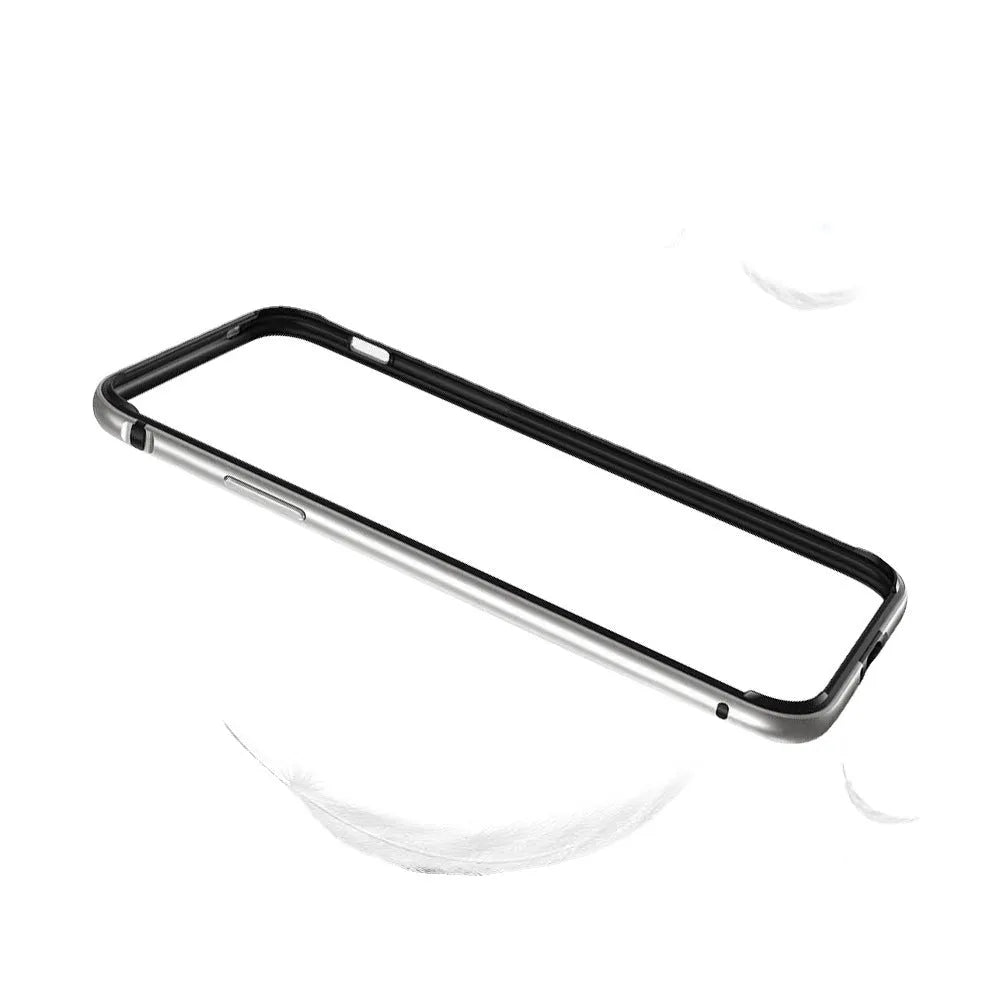 All edge covered metal border phone case in red and silver for iPhone 11 12 13 14 15 Pro Max