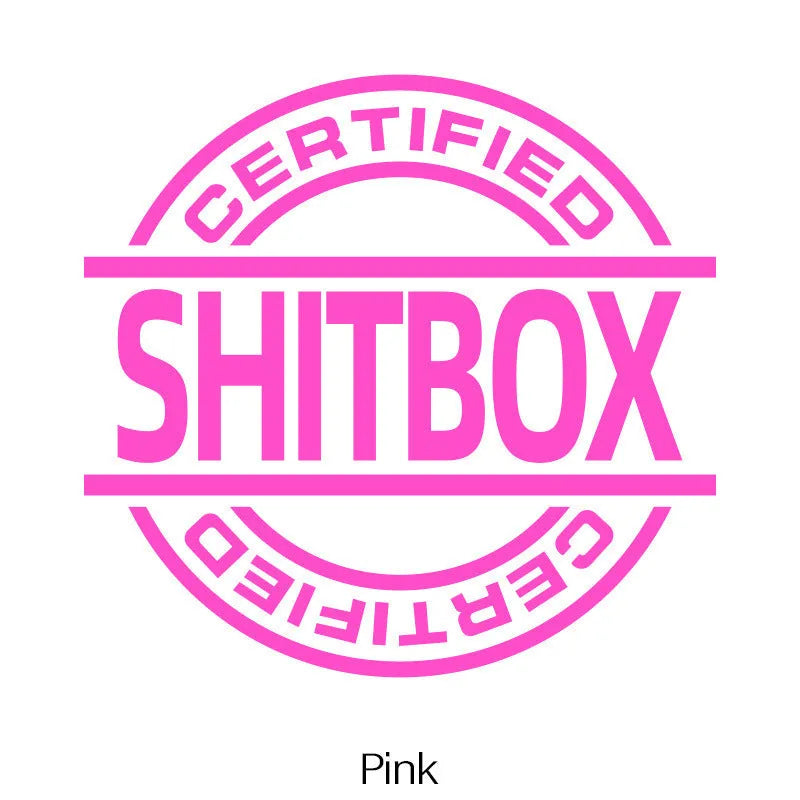 13x12cm vinyl car sticker for vehicle body decoration in multiple colour options