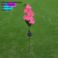 Solar lily festive lantern outdoor villa courtyard garden flower shape solar powered IP65 850mm