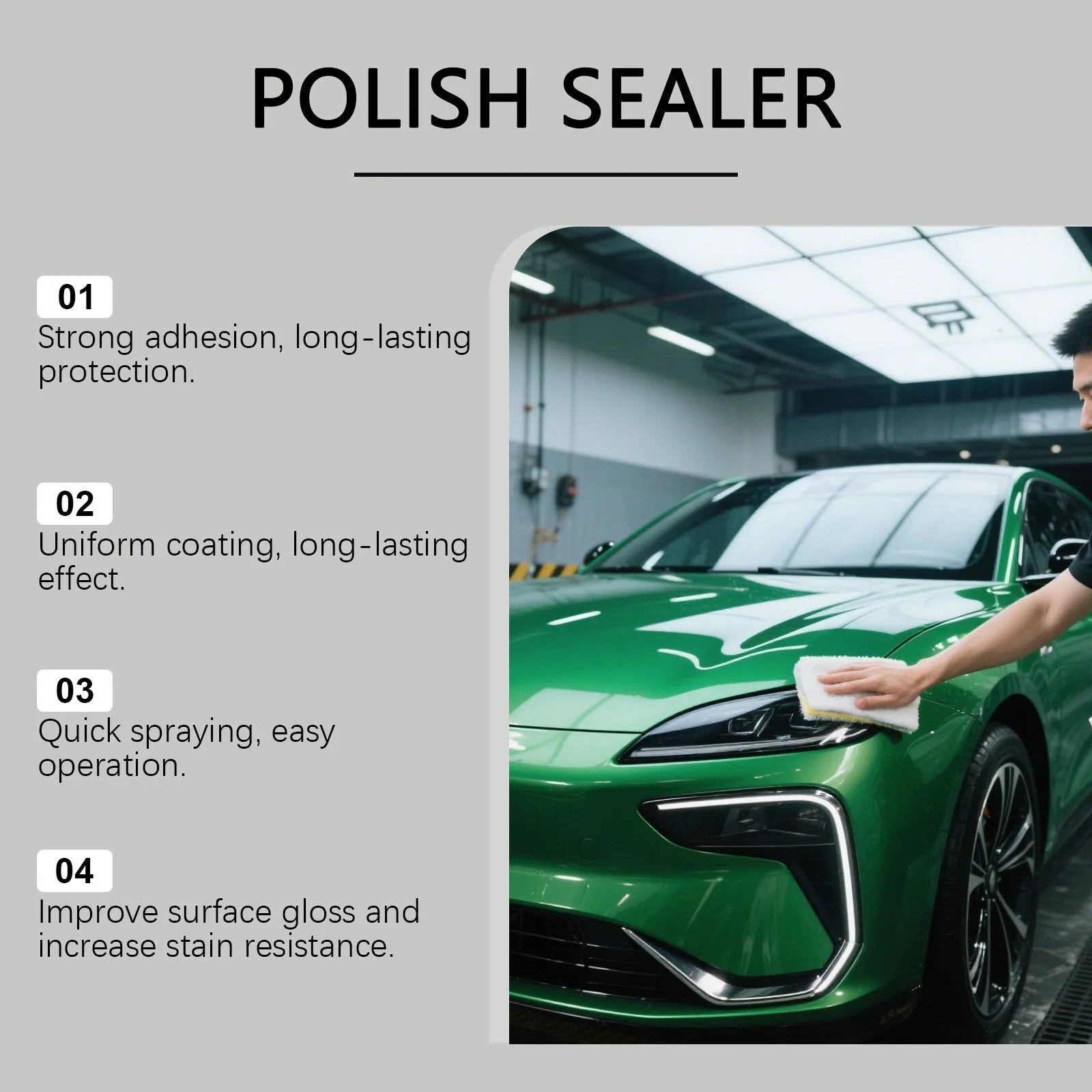 120ml ceramic coating spray bottle for automotive paint protection with polytetrafluoroethylene