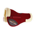 Riding shock absorption wool saddle pad for equestrian and cycling with waist protection