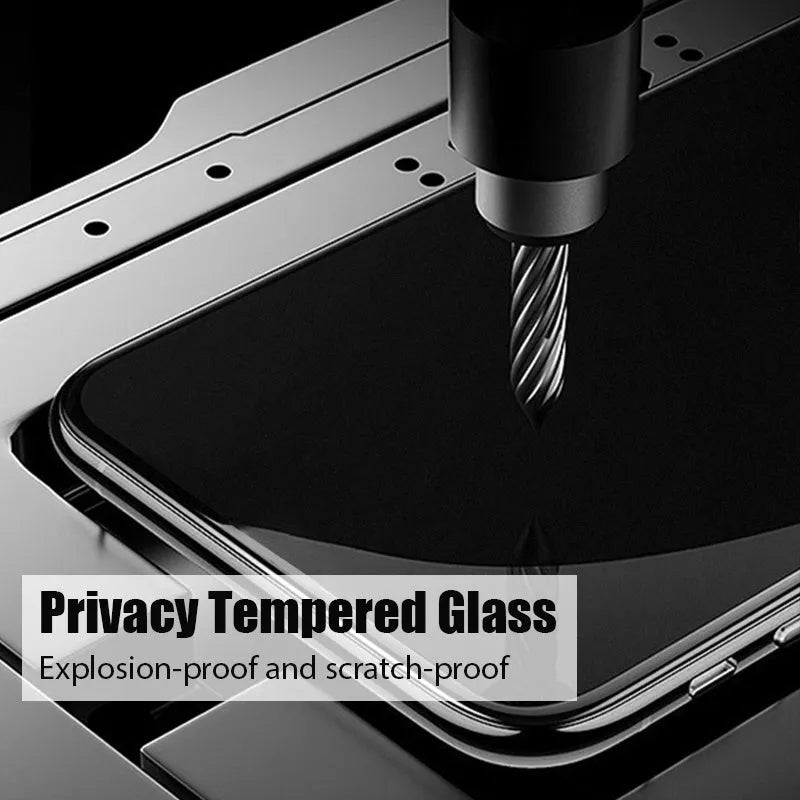 Anti-spy matte screen protector for Xiaomi Poco and Redmi Note smartphones