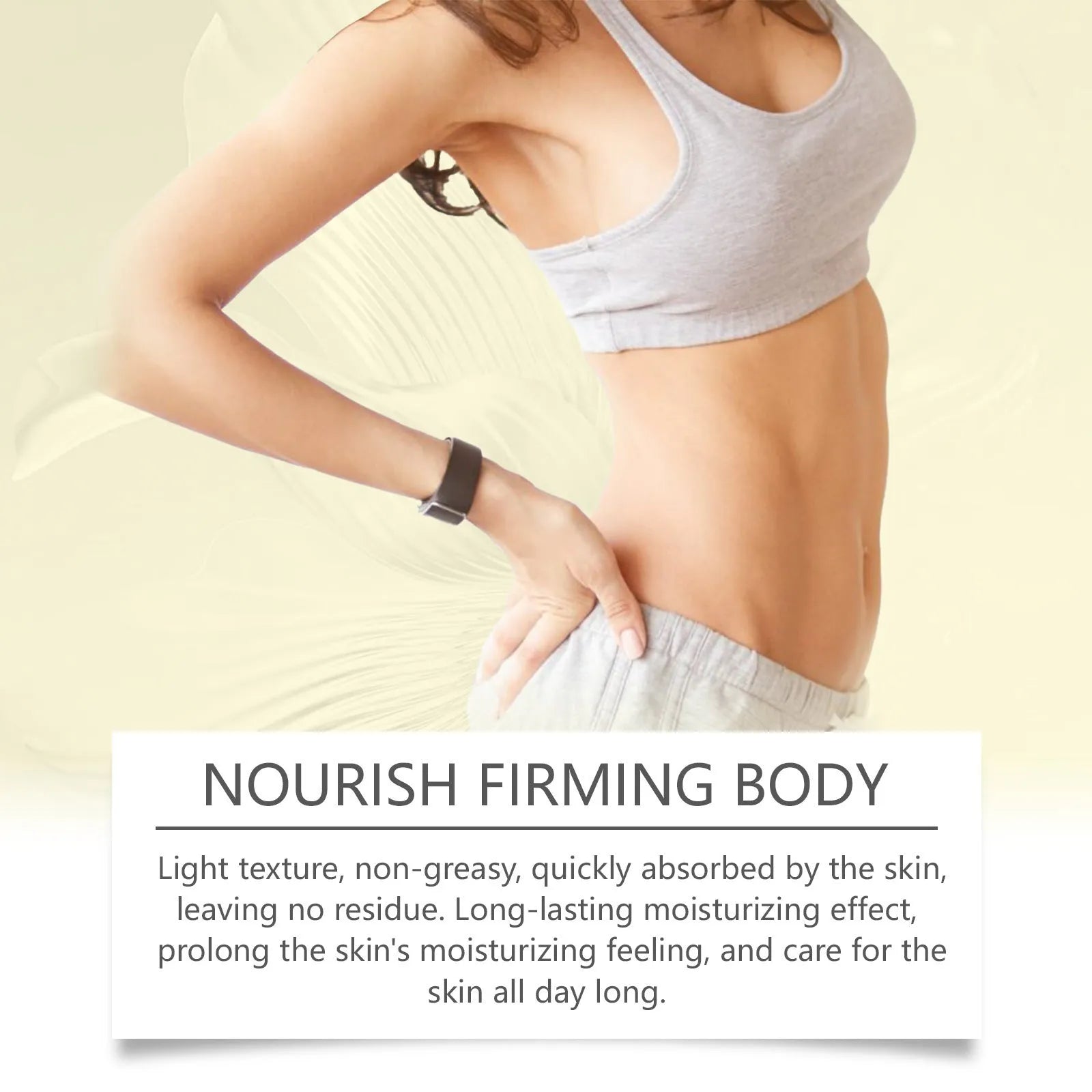Nourishing and firming body care kit with skincare oil and moisturising cream