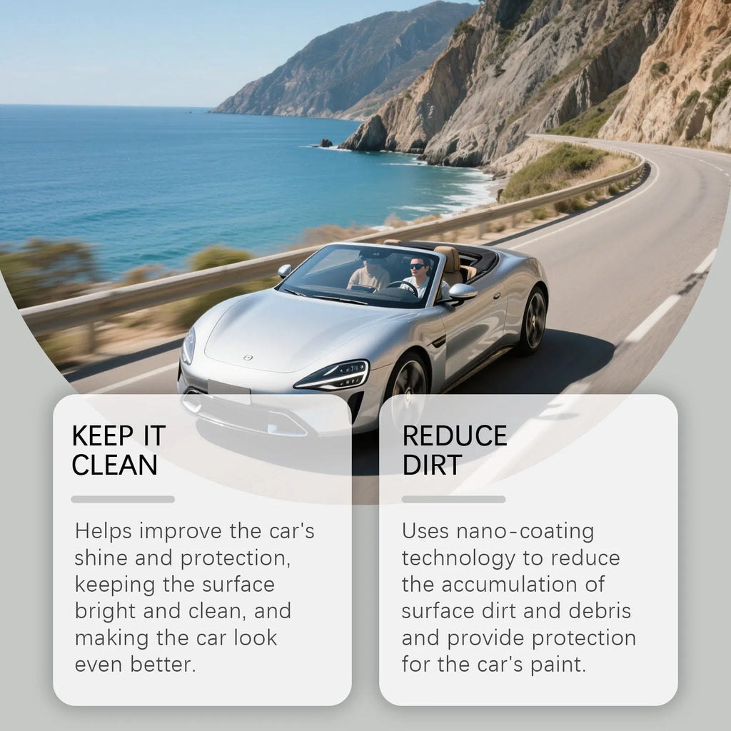 120ml ceramic coating spray bottle for automotive paint protection with polytetrafluoroethylene