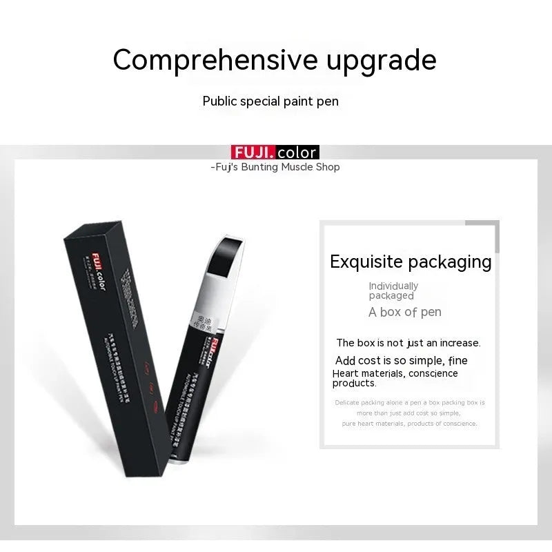 12ml automotive touch-up paint pen for car scratch repair in various colour options