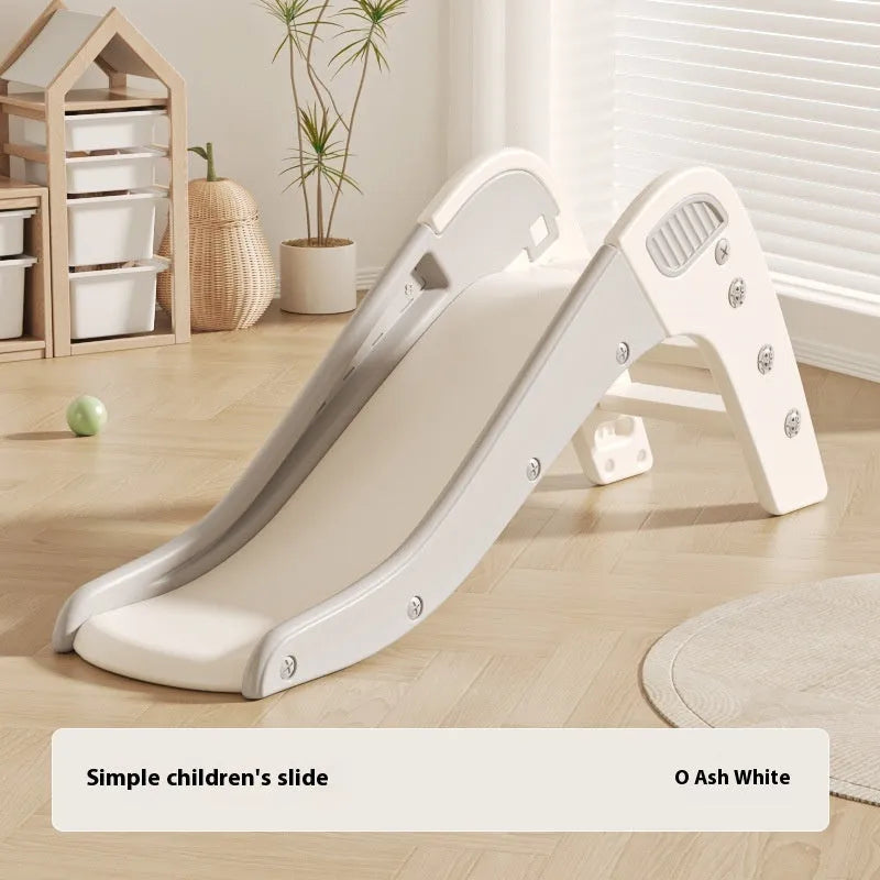 Small plastic baby slide in blue for children under 3 years old
