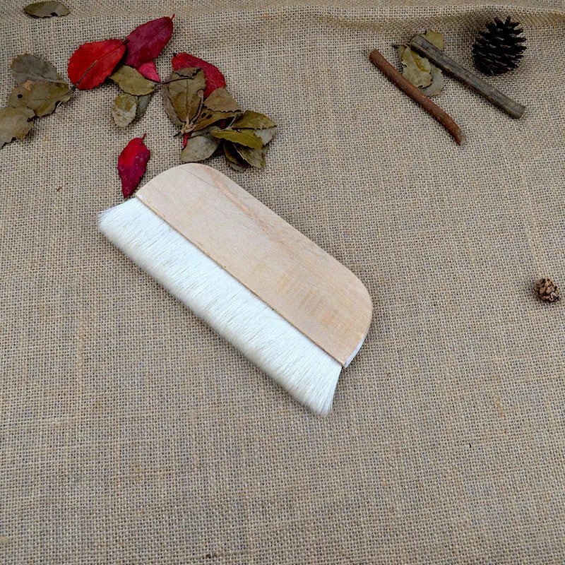 A wool brush for art mounting and shading, shown in picture colour, with size options from 8 to 14 inches.