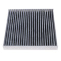 Grey air conditioning filter element for Geely cars, measuring 215mm by 210mm.