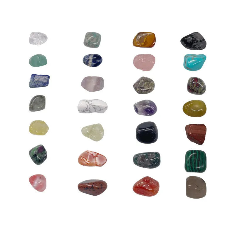 Christmas Doll Countdown Calendar Advent Crystal Stone Mine standard blind box with rough stone