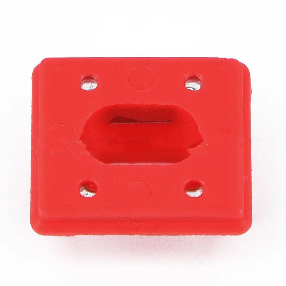 Ten black plastic BMW interior door panel trim clips or fasteners on a white background.