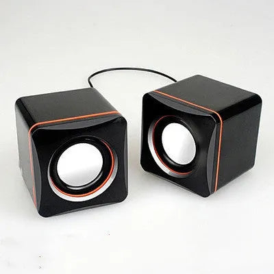 Small black square USB-powered computer speaker for 700B PC model