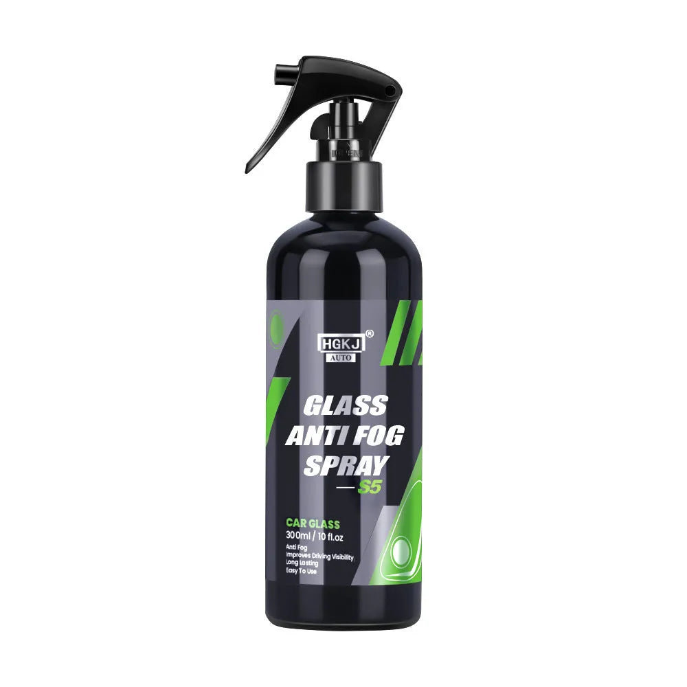 Car glass antifog spray bottle with fog remover label, 100ml option