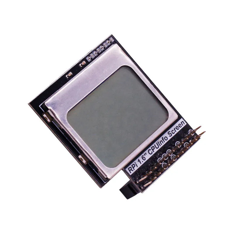 1.6 inch LCD display with backlight switch for Raspberry Pi CPU monitoring