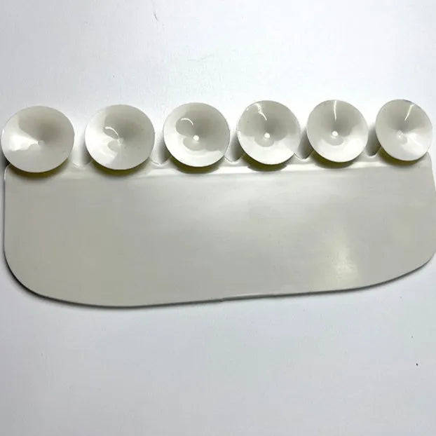 White PVC toilet urine blocking board for child training splash prevention