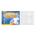 Pack of 30 white colour-absorbing laundry sheets for preventing dye transfer in the wash.