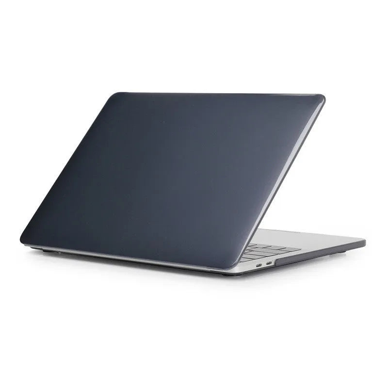 Transparent and black PC hard shell case for Apple MacBook Pro 14 inch and 16 inch laptops