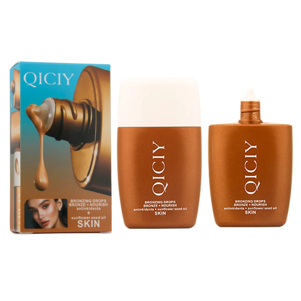 30ml bottle of face and body highlight contour liquid for brightening and shaping.