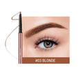 Eyebrow make-up pencil in slim 15.5cm design with six natural colour shade options