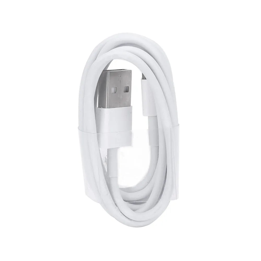USB travel phone charger with cable compatible with iPhone and iPad models