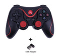 Upgraded X3 Bluetooth wireless game controller for Android phones with charging cable and optional phone clip accessory