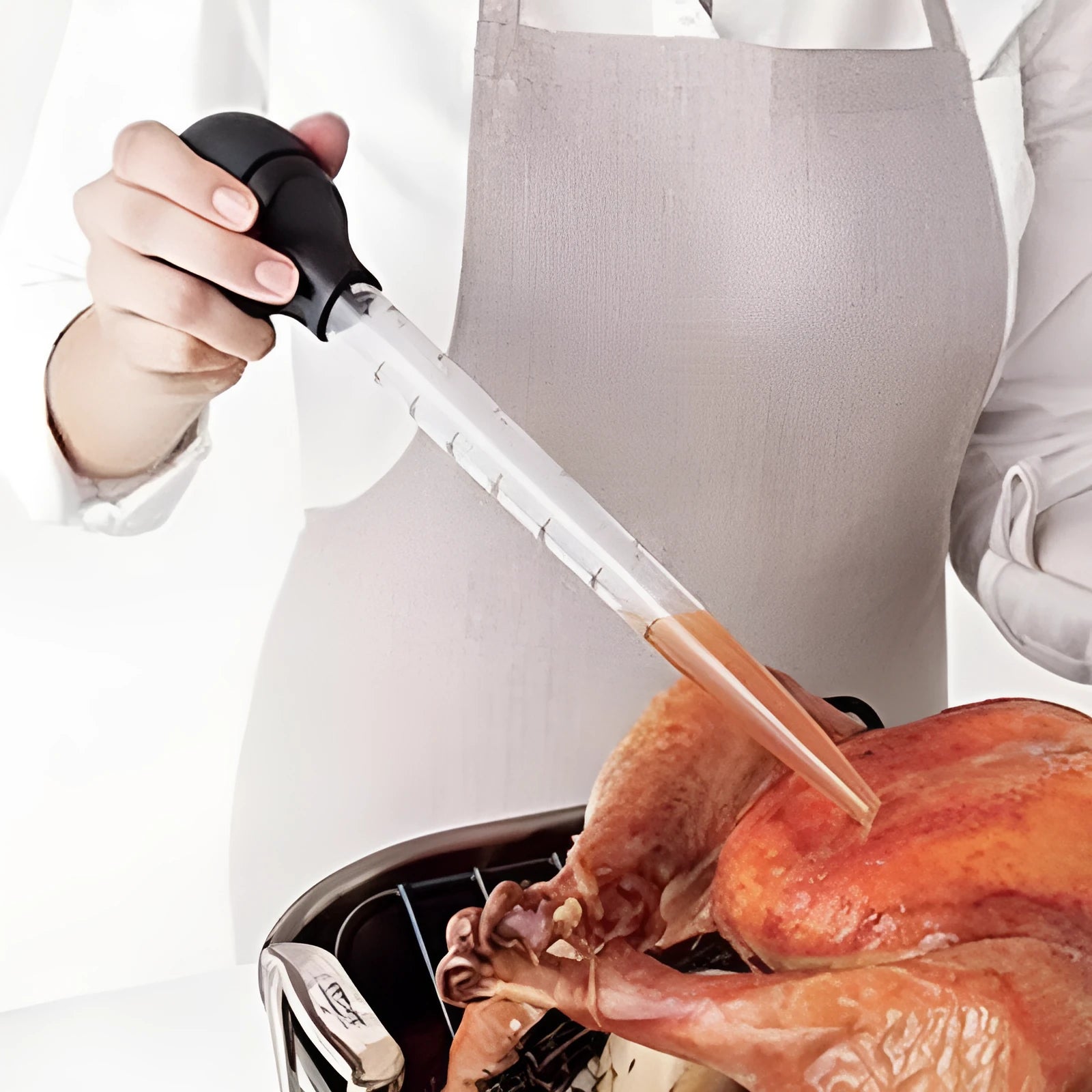 Turkey oil dropper 30ml 28cm PP material basting tool for kitchen cooking