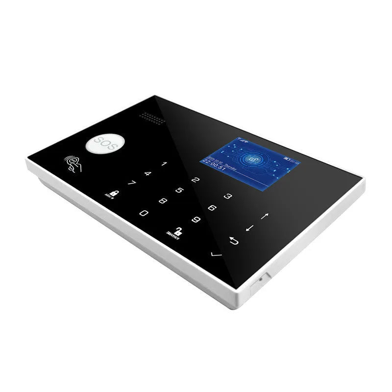 ER G30 intelligent WiFi and GSM burglar alarm host unit for wireless home security systems.