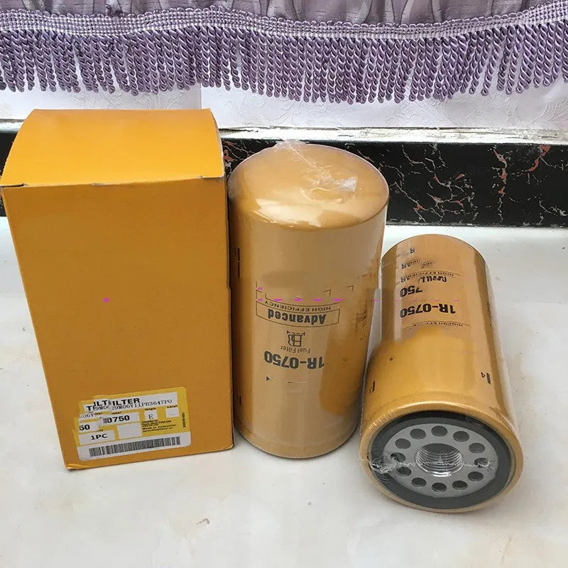 1R-0750 fuel filter element with filter paper construction for diesel applications