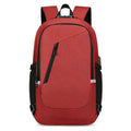 Street trend computer backpack with wear-resistant Oxford cloth construction and 20-35 litre capacity
