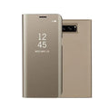 Mirror plating phone case for Samsung Galaxy Note20 Ultra with bracket stand in Silvery colour