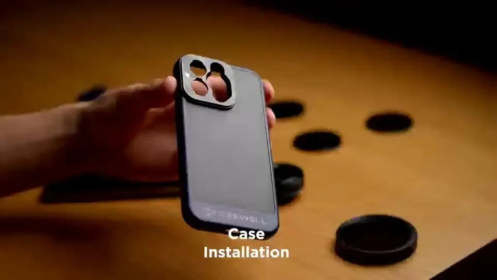 Black slim phone case compatible with iPhone 13 14 15 Pro and Pro Max models