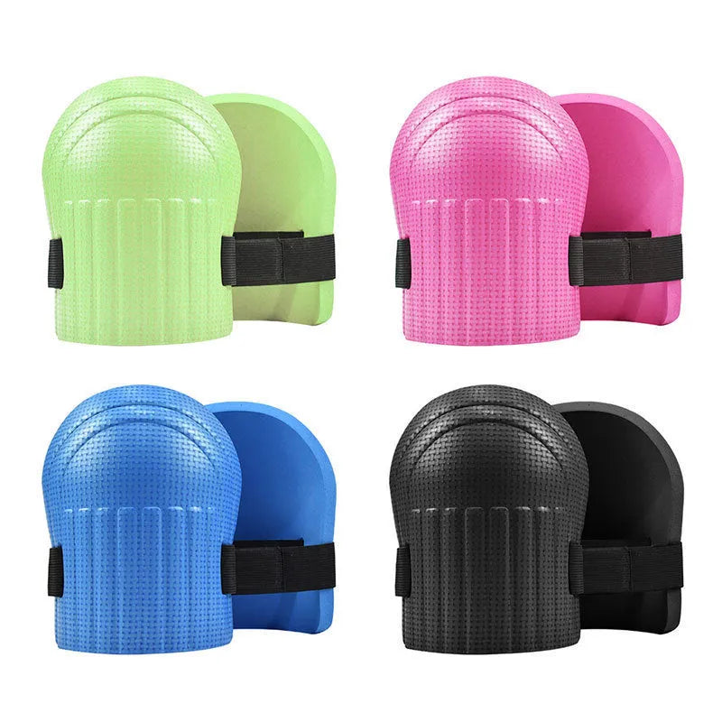 Pair of EVA foam kneepads for auto repair and construction work