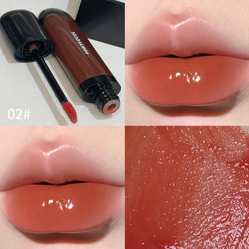 Mirror Lip Lacquer in six matte colours including Black Tomato and Black Sweet Potato.