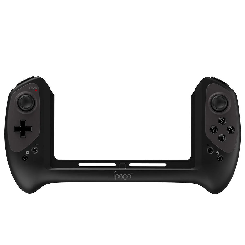 Black Bluetooth wireless gamepad for Nintendo Switch with ergonomic curved grip and matte finish