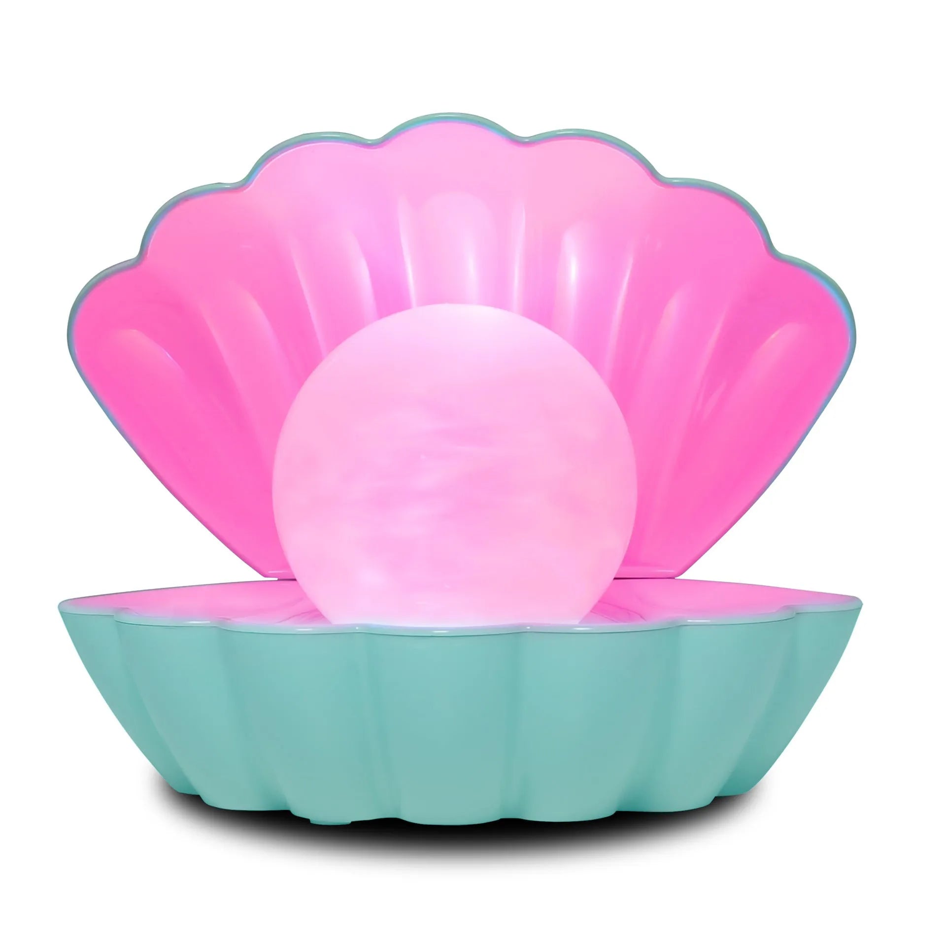 Shell-shaped neon decorative night lamp with battery power