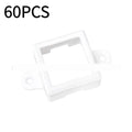 Transparent plastic LED lampshade for SMD light protection, 1.7 cm by 6 cm