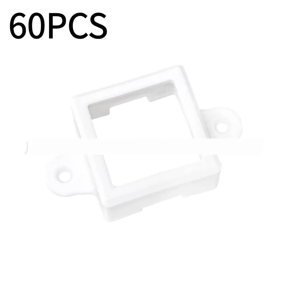 Transparent plastic LED lampshade for SMD light protection, 1.7 cm by 6 cm