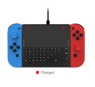 Black felt Nintendo Switch carrying pouch with game card slots and double layer storage design