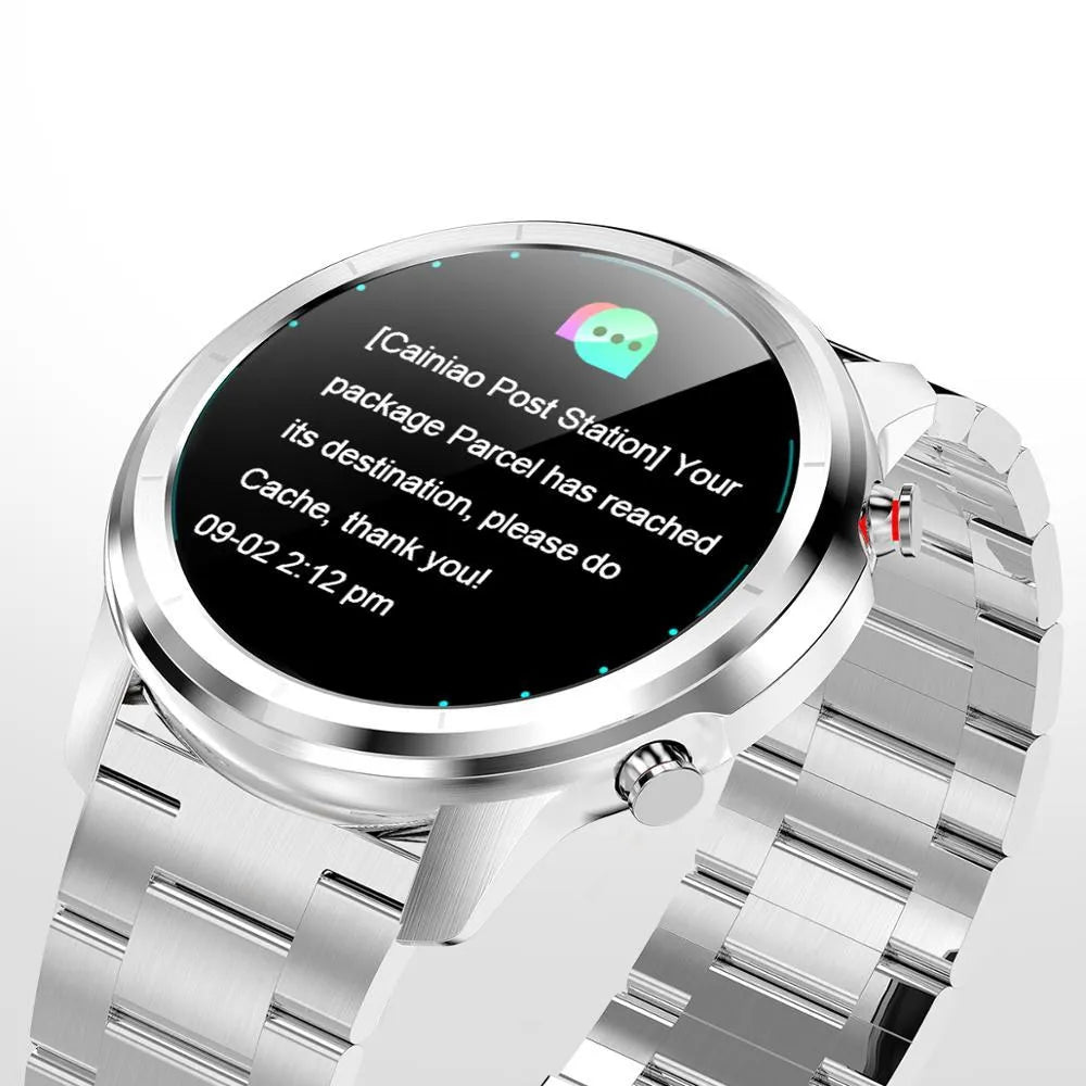 LEMFO LF26 smart bracelet with 1.3 inch screen showing five colour variations