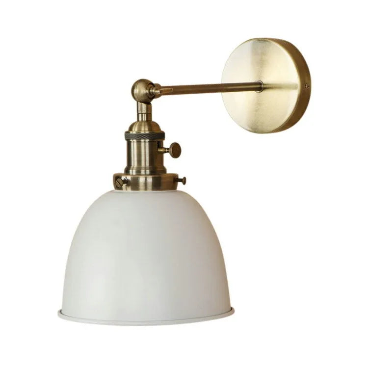 Iron shade ceiling light fixture available in nine colours for indoor home lighting