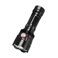 XHP90 XHP50 tactical LED flashlight black aluminium alloy 155mm with lamp holder push switch