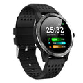 T2 colour screen heart rate smart bracelet on wrist showing step count display