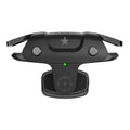 Black F5 mobile game controller measuring 5cm with wireless connectivity for smartphone gaming