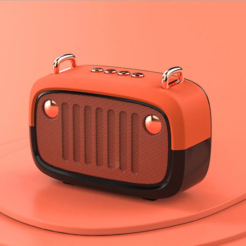 Compact portable Bluetooth speaker in multiple colours with USB port and control buttons