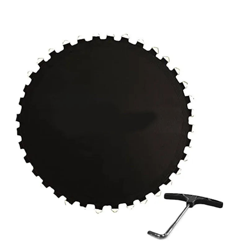 Large round elastic bungee fabric for trampoline replacement with multiple size options