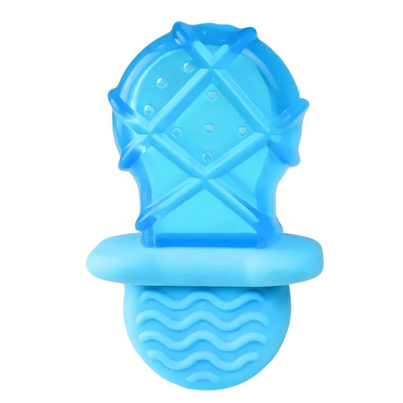 Summer ice cold dog popsicle cooling pet toy set with water-filled stick, pacifier, popsicle, and ring shapes