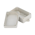 F4B-1 model grey ABS plastic waterproof instrument box showing dimensions 100mm by 68mm by 40mm.