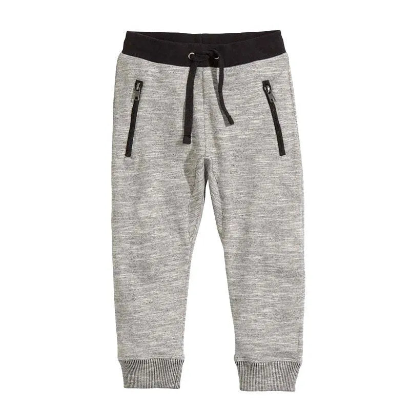 Boys' casual cotton two-piece set with long sleeve t-shirt and pants, letter print design.